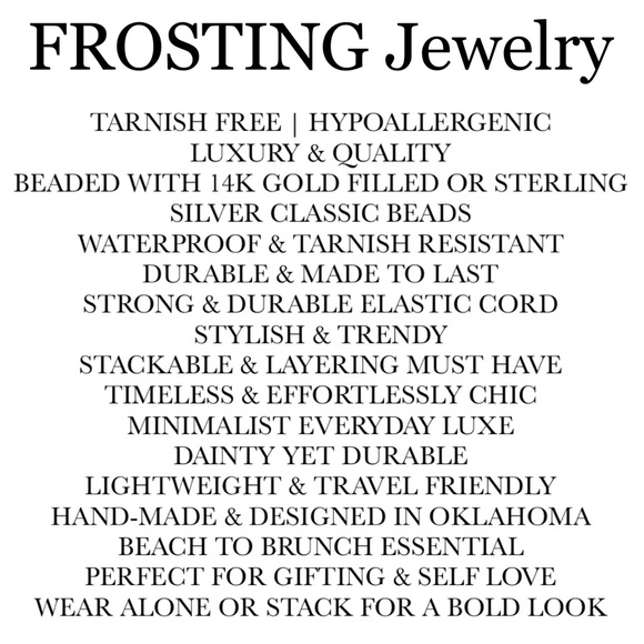 Hand Crafted Signature White Turquoise Cross and 5mm Gold Bead Bracelet - Picture 5 of 7